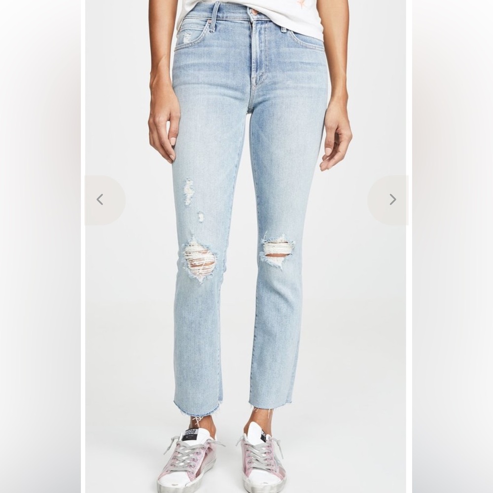 Mother Denim The Rascal Ankle Snippet Jeans Super Blast From The Past Size 26